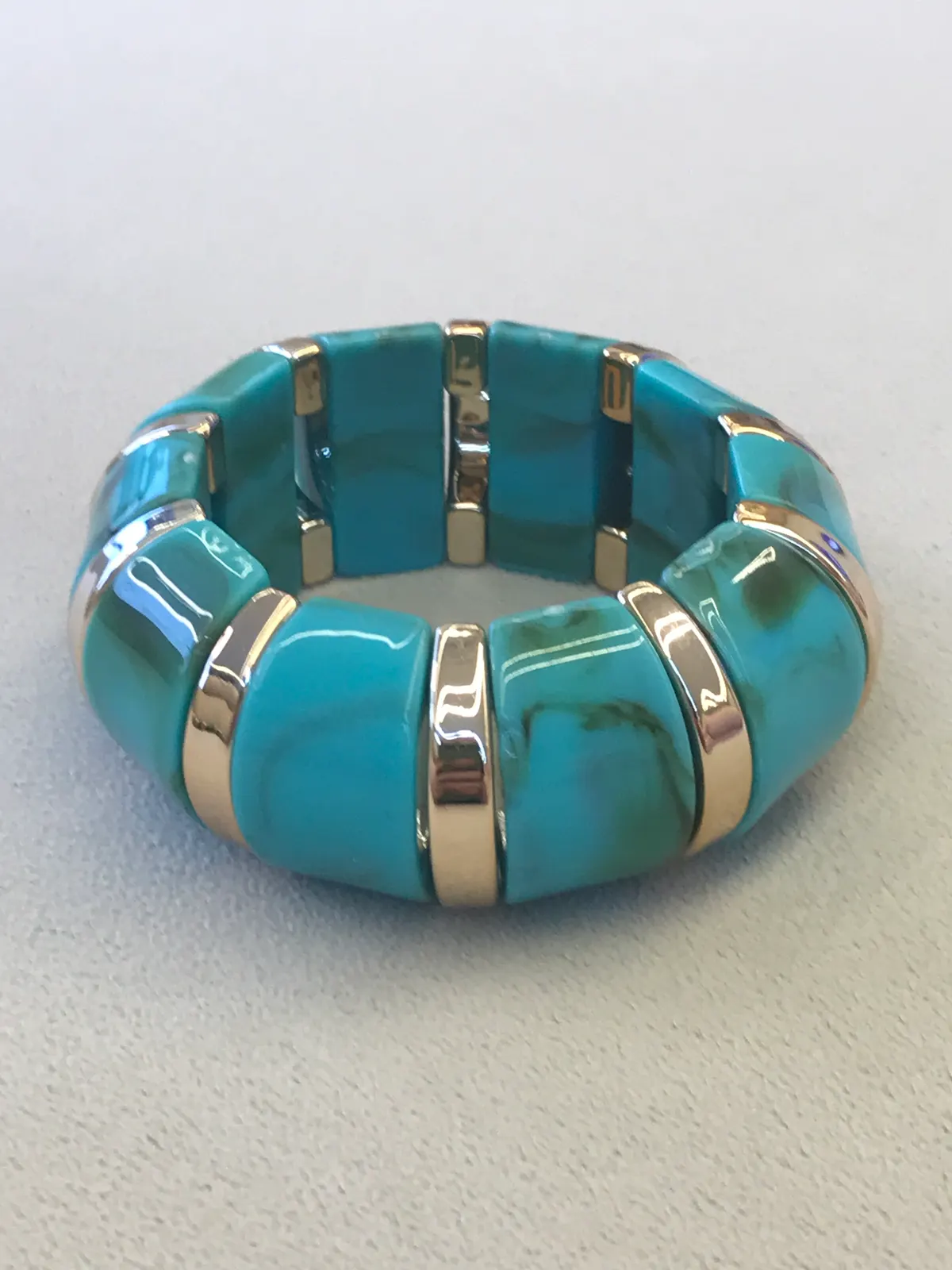 PUL0018 - Pulseira Turquesa