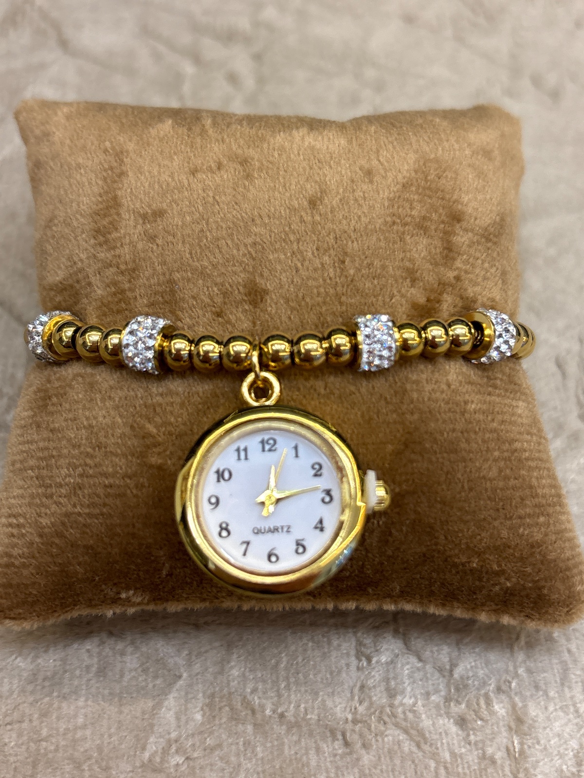REL0002 - Pulseira Dourada com Relógio Luxo